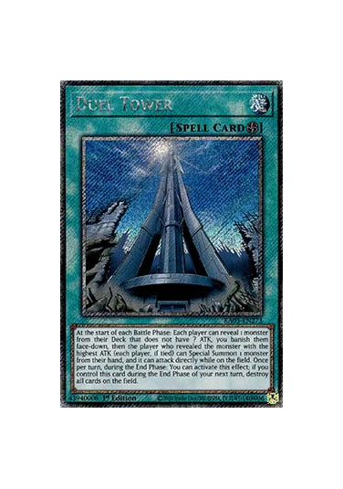 Duel Tower (V.1 - Platinum Secret Rare)