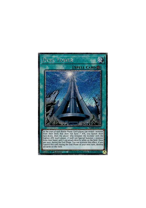 Duel Tower (V.1 - Platinum Secret Rare)