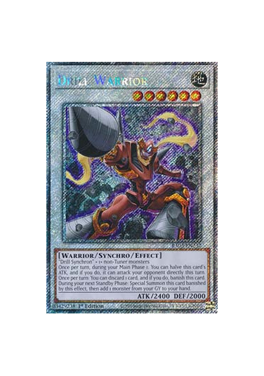 Drill Warrior (V.1 - Platinum Secret Rare)