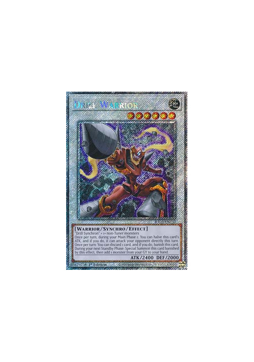 Drill Warrior (V.1 - Platinum Secret Rare)