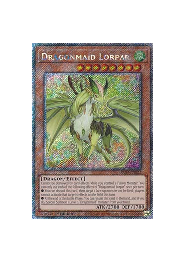 Dragonmaid Lorpar (V.4 - Platinum Secret Rare)
