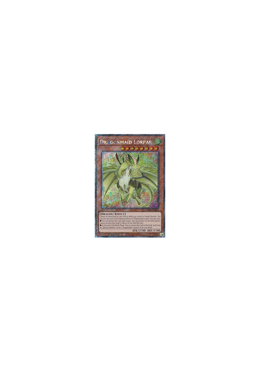 Dragonmaid Lorpar (V.4 - Platinum Secret Rare)