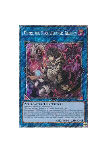 Dharc the Dark Charmer, Gloomy (V.4 - Platinum Secret Rare)