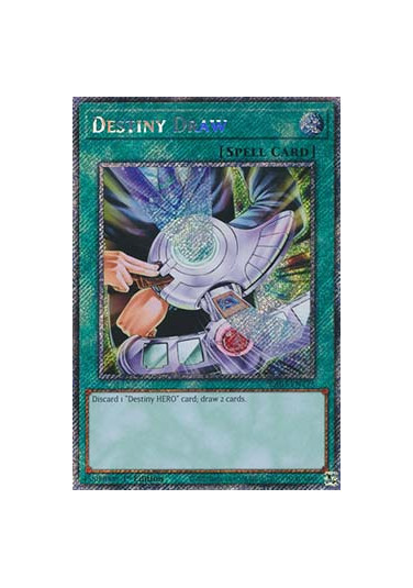 Destiny Draw (V.1 - Platinum Secret Rare)