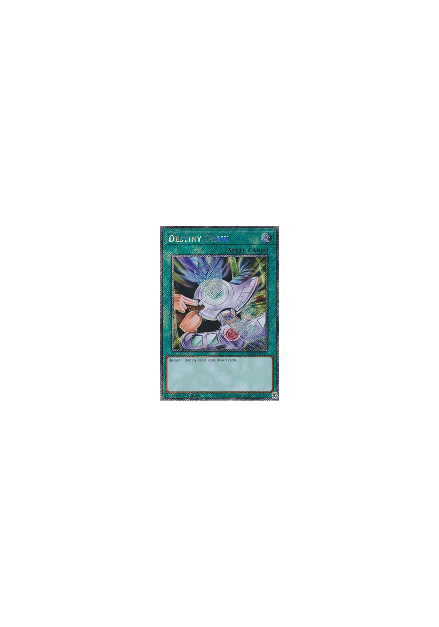 Destiny Draw (V.1 - Platinum Secret Rare)