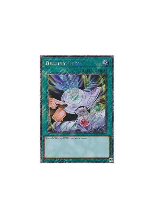 Destiny Draw (V.1 - Platinum Secret Rare)