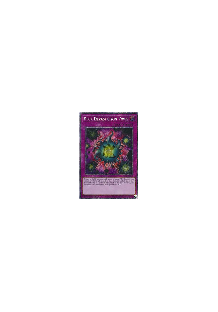 Deck Devastation Virus (V.1 - Platinum Secret Rare)