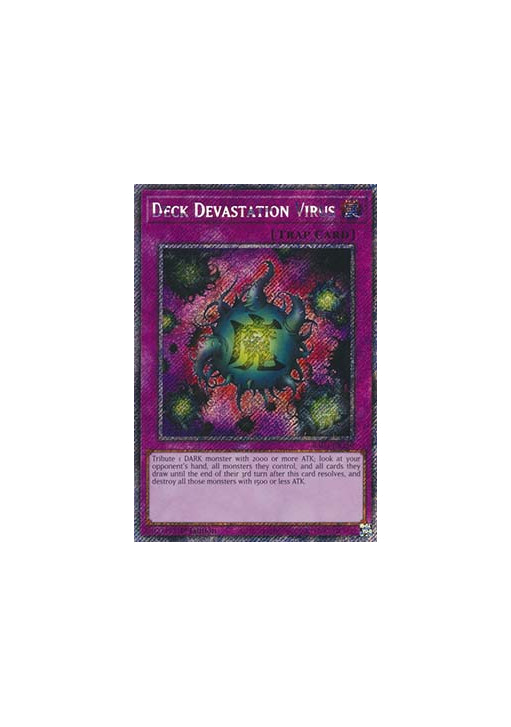 Deck Devastation Virus (V.1 - Platinum Secret Rare)