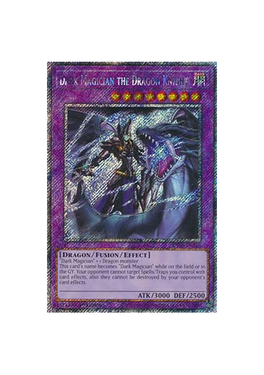 Dark Magician the Dragon Knight (V.1 - Platinum Secret Rare)