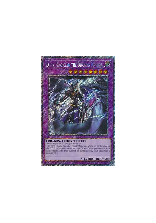 Dark Magician the Dragon Knight (V.1 - Platinum Secret Rare)