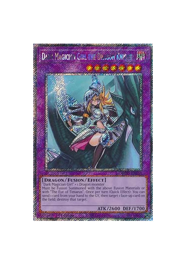 Dark Magician Girl the Dragon Knight (V.1 - Platinum Secret Rare)