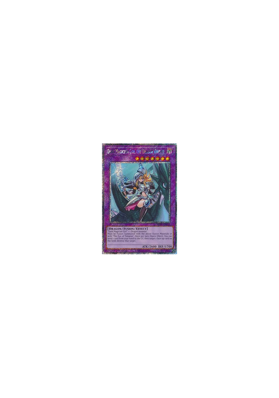 Dark Magician Girl the Dragon Knight (V.1 - Platinum Secret Rare)