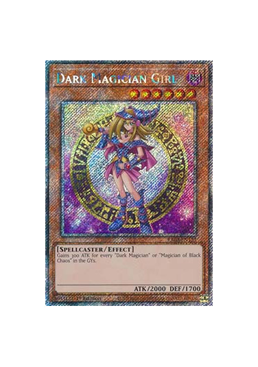 Dark Magician Girl (V.3 - Platinum Secret Rare)