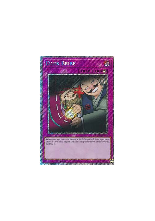 Dark Bribe (V.1 - Platinum Secret Rare)