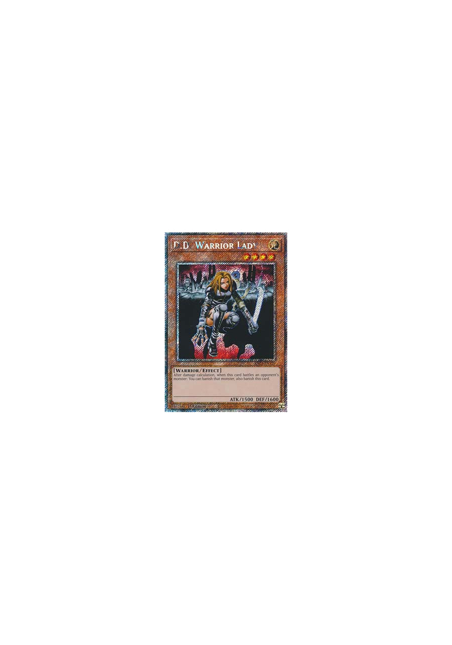 D.D. Warrior Lady (V.1 - Platinum Secret Rare)