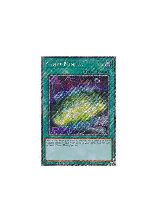 Cynet Mining (V.4 - Platinum Secret Rare)