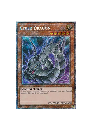 Cyber Dragon (V.1 - Platinum Secret Rare)