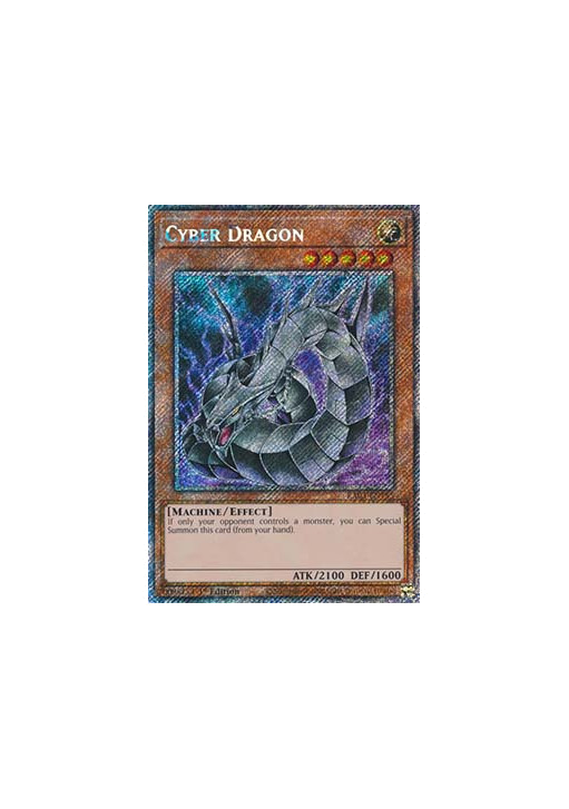 Cyber Dragon (V.1 - Platinum Secret Rare)