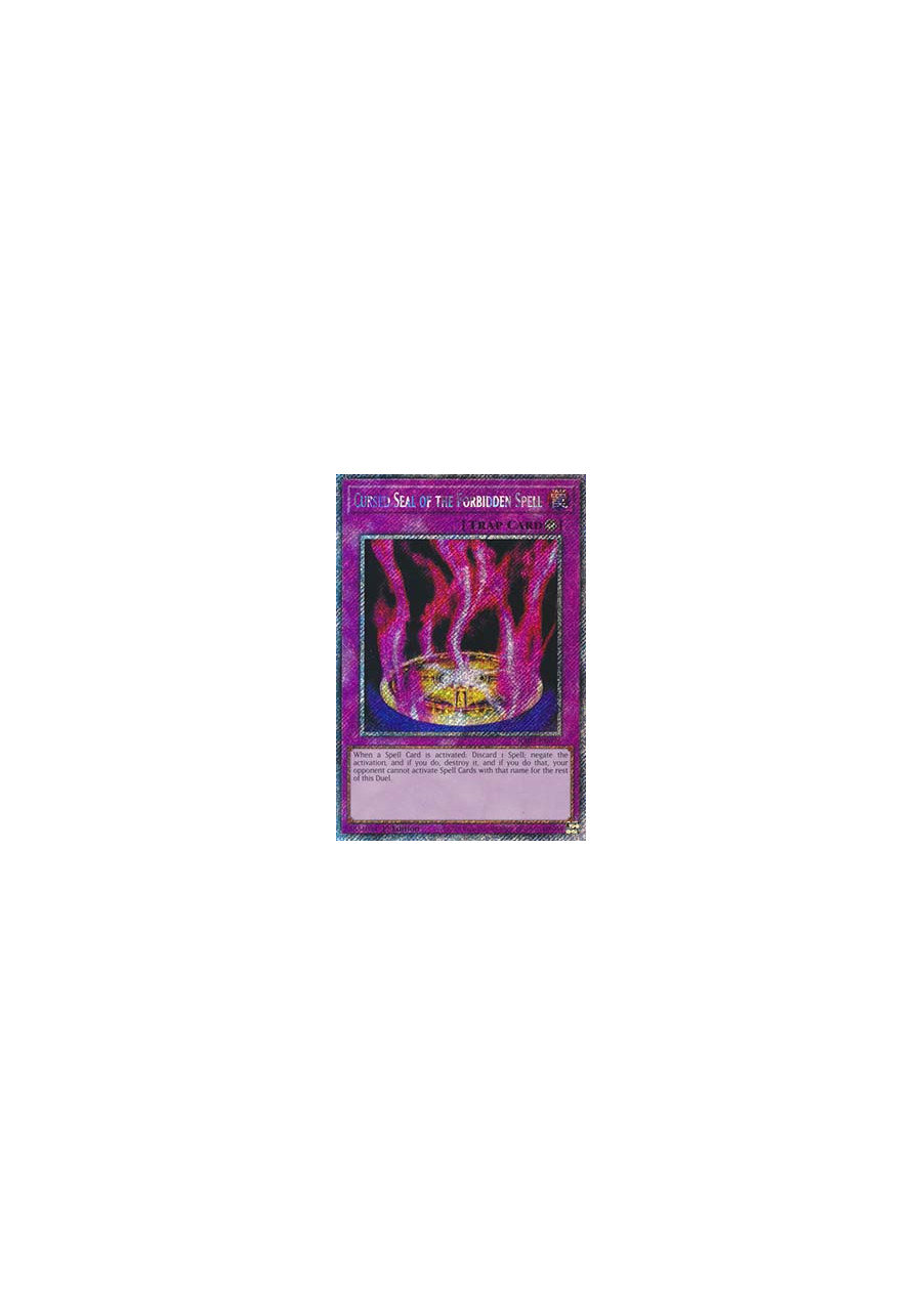 Cursed Seal of the Forbidden Spell (V.4 - Platinum Secret Rare)
