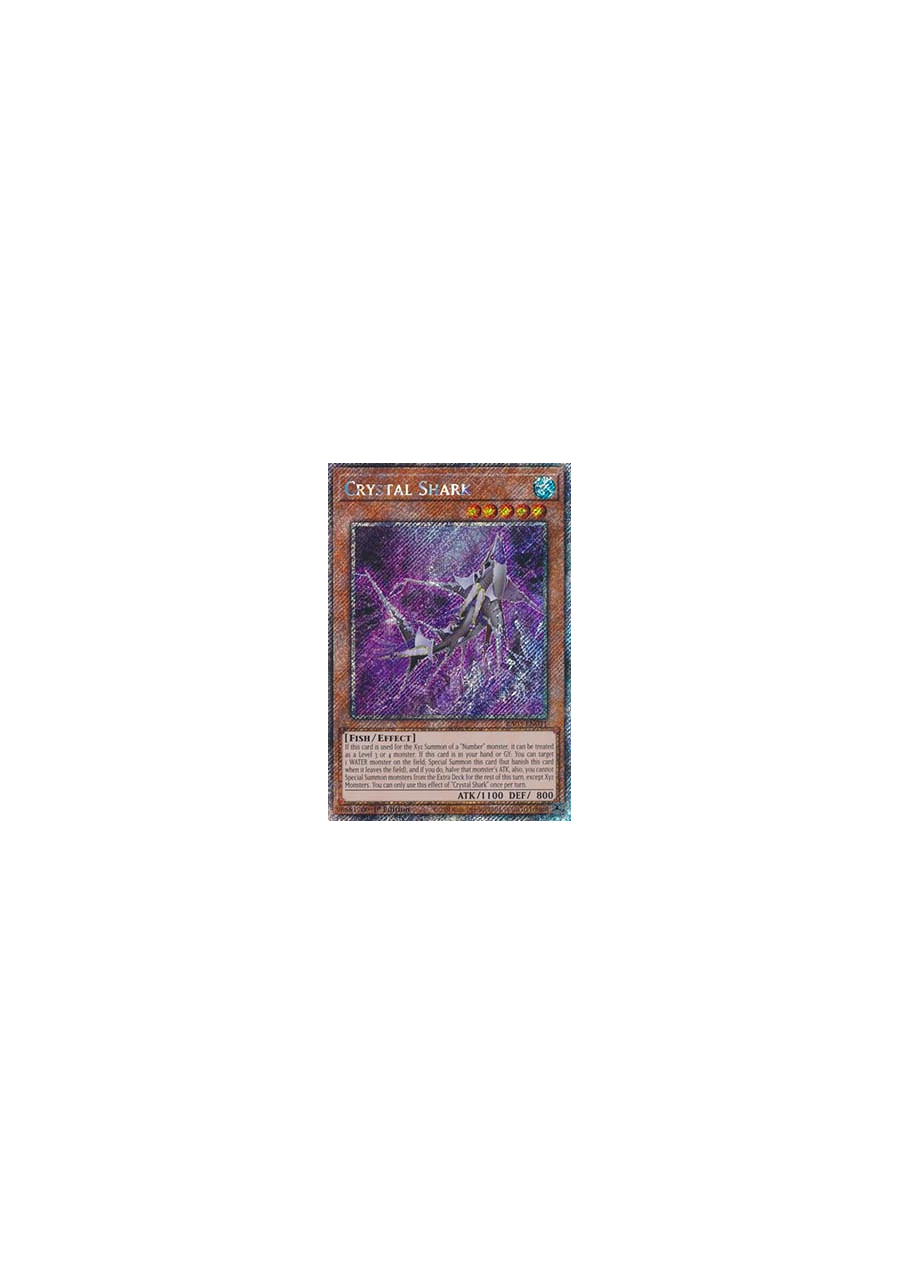 Crystal Shark (V.4 - Platinum Secret Rare)