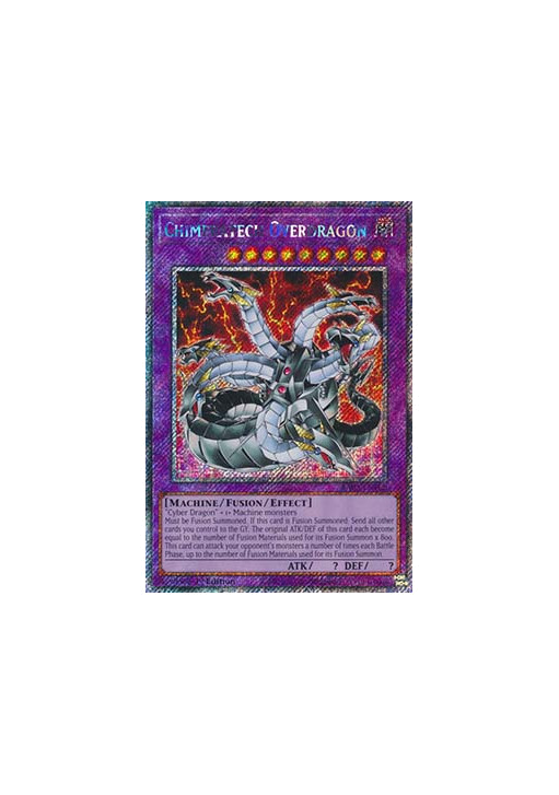 Chimeratech Overdragon (V.1 - Platinum Secret Rare)