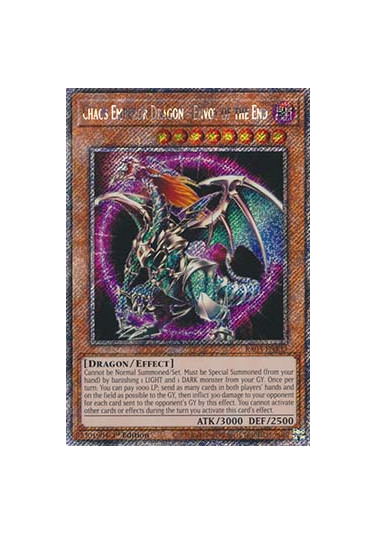 Chaos Emperor Dragon - Envoy of the End (V.1 - Platinum Secret Rare)
