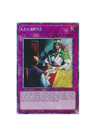 Ceasefire (V.1 - Platinum Secret Rare)