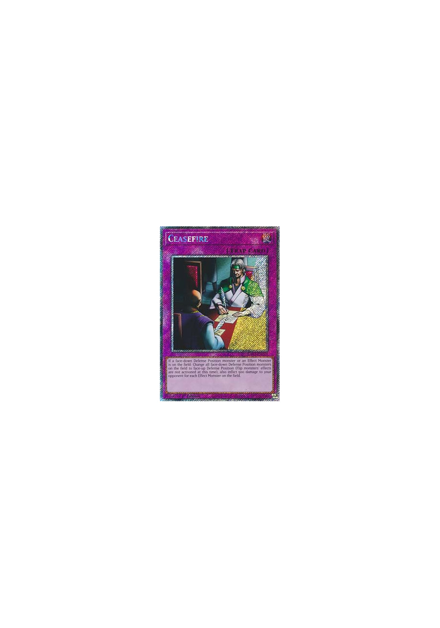Ceasefire (V.1 - Platinum Secret Rare)