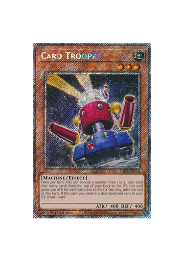 Card Trooper (V.1 - Platinum Secret Rare)