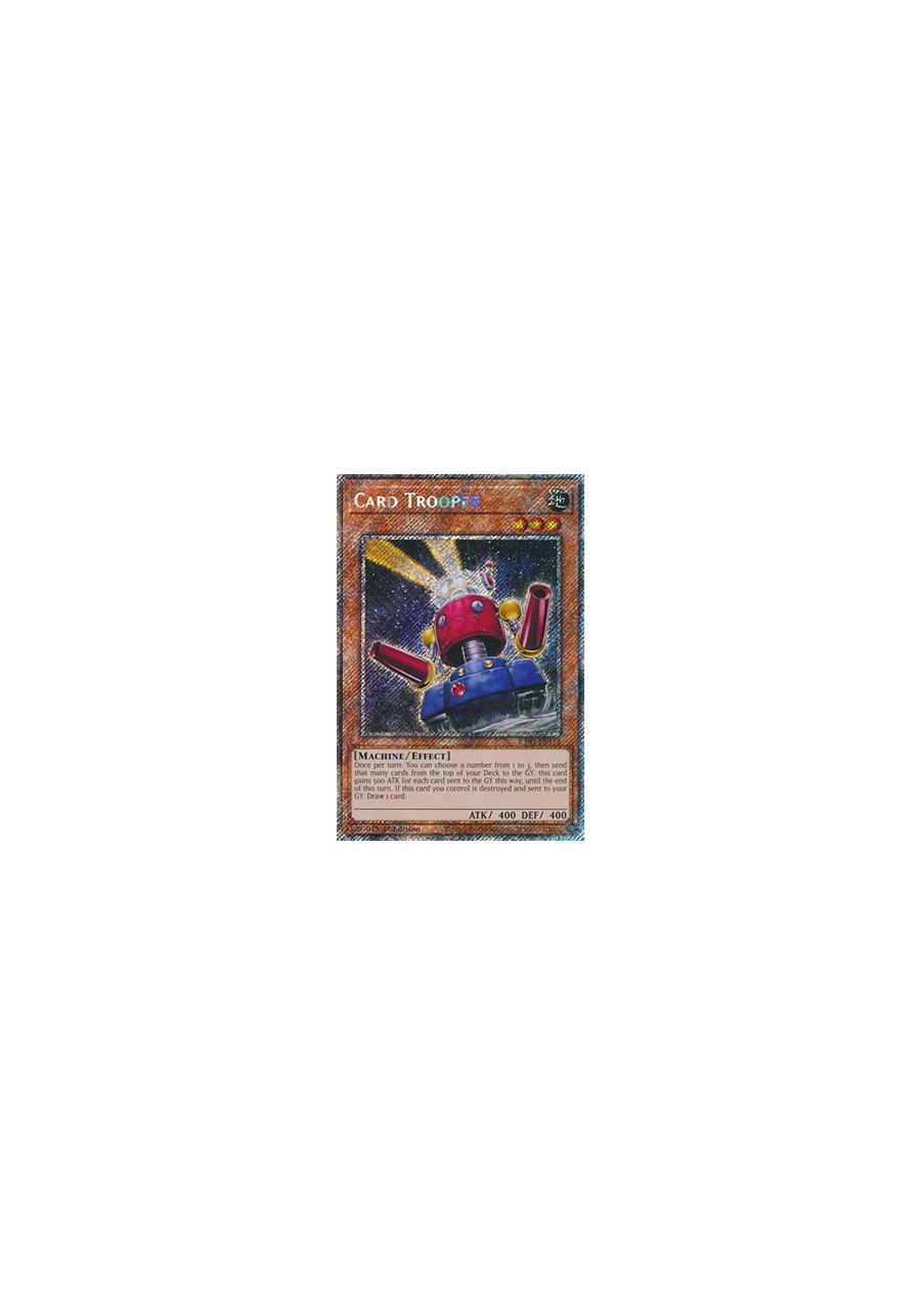 Card Trooper (V.1 - Platinum Secret Rare)