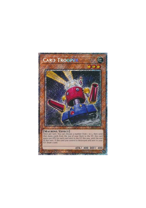 Card Trooper (V.1 - Platinum Secret Rare)