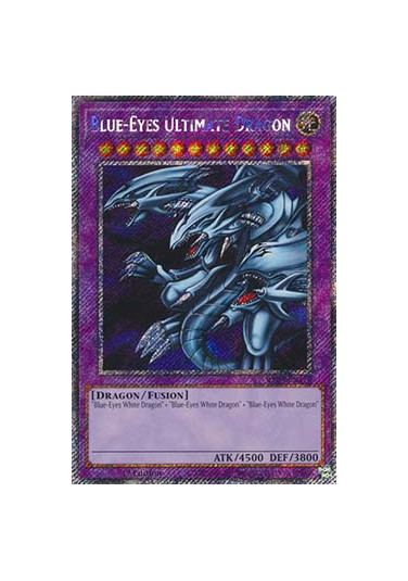 Blue-Eyes Ultimate Dragon (V.1 - Platinum Secret Rare)