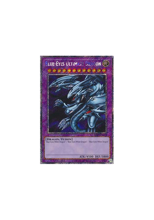 Blue-Eyes Ultimate Dragon (V.1 - Platinum Secret Rare)