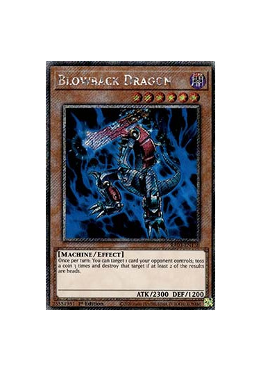 Blowback Dragon (V.1 - Platinum Secret Rare)