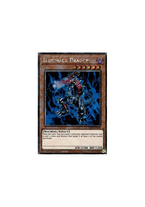 Blowback Dragon (V.1 - Platinum Secret Rare)