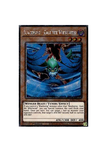 Blackwing - Gale the Whirlwind (V.1 - Platinum Secret Rare)