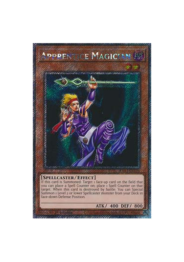 Apprentice Magician (V.1 - Platinum Secret Rare)
