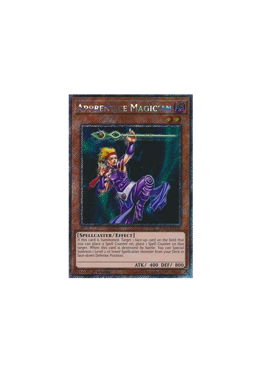 Apprentice Magician (V.1 - Platinum Secret Rare)