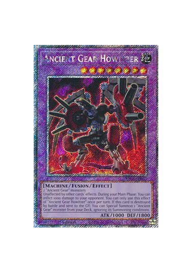 Ancient Gear Howitzer (V.4 - Platinum Secret Rare)