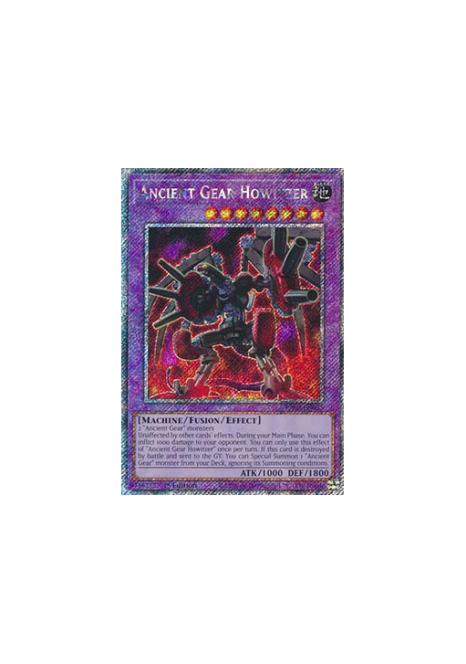 Ancient Gear Howitzer (V.4 - Platinum Secret Rare)