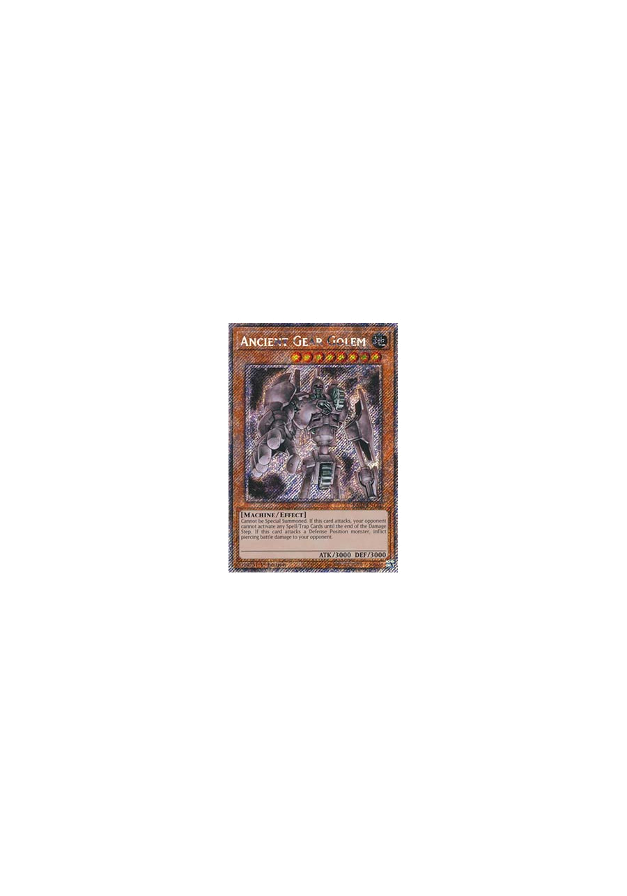Ancient Gear Golem (V.1 - Platinum Secret Rare)
