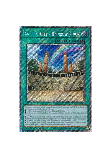 Ancient City - Rainbow Ruins (V.1 - Platinum Secret Rare)