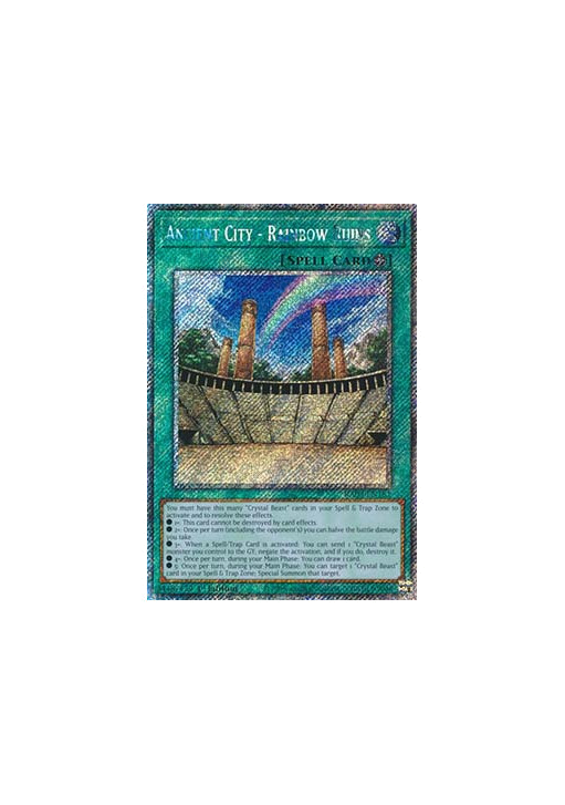 Ancient City - Rainbow Ruins (V.1 - Platinum Secret Rare)