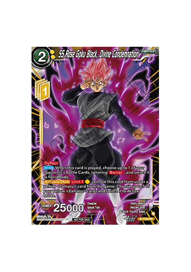 SS Rosé Goku Black, Divine Condemnation (V.1 - Promo)