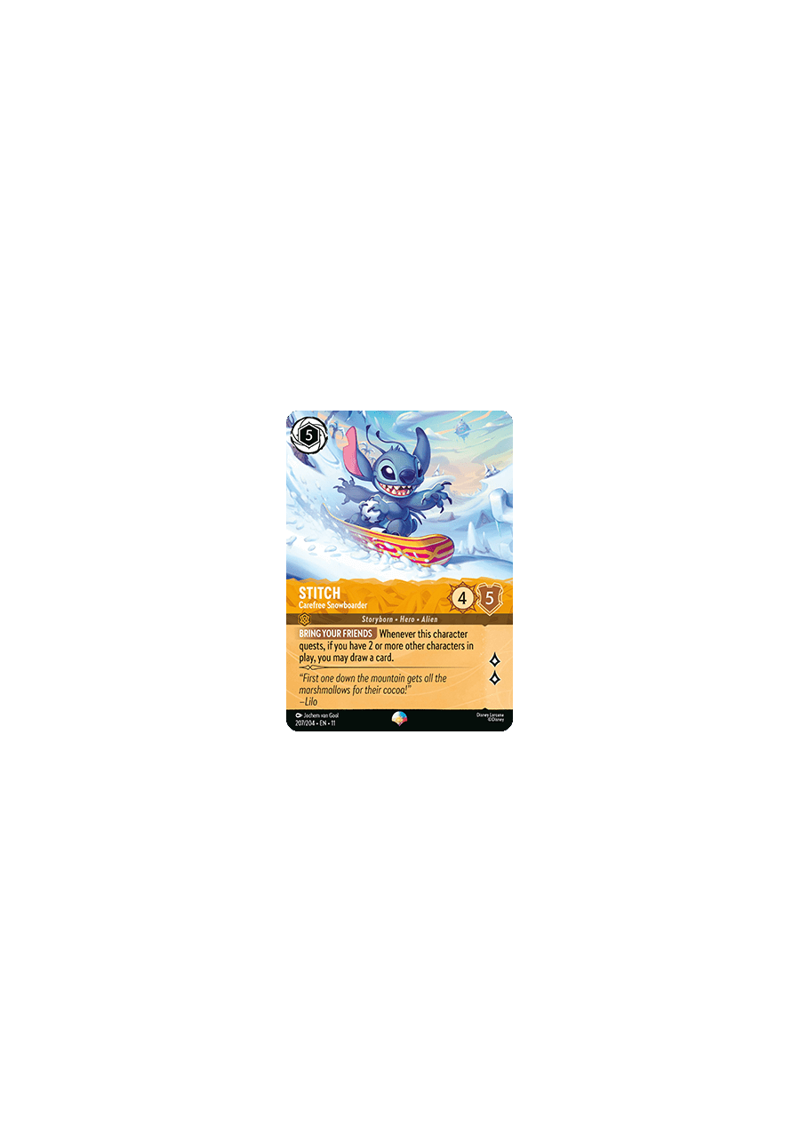 Stitch - Carefree Snowboarder (V.2)