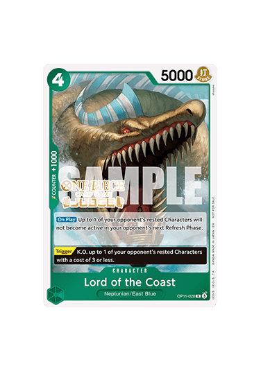 Lord of the Coast (OP11-028) (V.1)