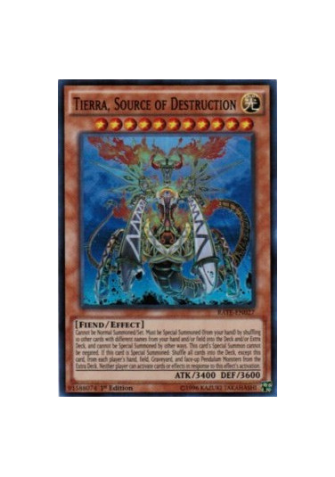 Tierra, Source of Destruction