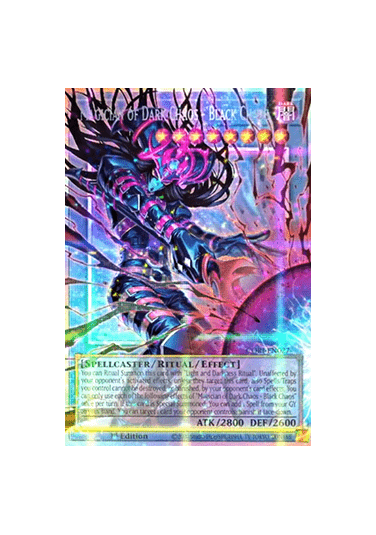 Magician of Dark Chaos - Black Chaos (V.3 - Starlight Rare)