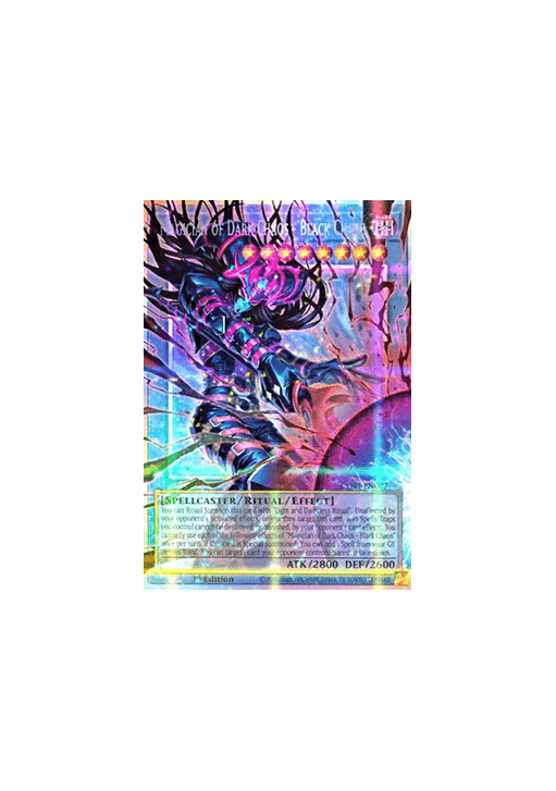 Magician of Dark Chaos - Black Chaos (V.3 - Starlight Rare)
