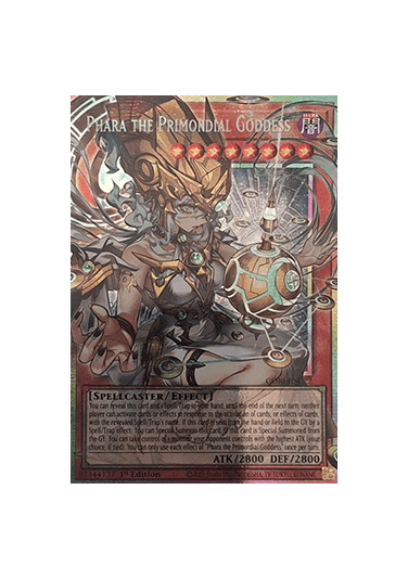Phara the Primordial Goddess (V.3 - Starlight Rare)
